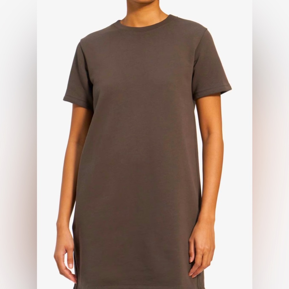 Theory terry t-shirt lounge dress.